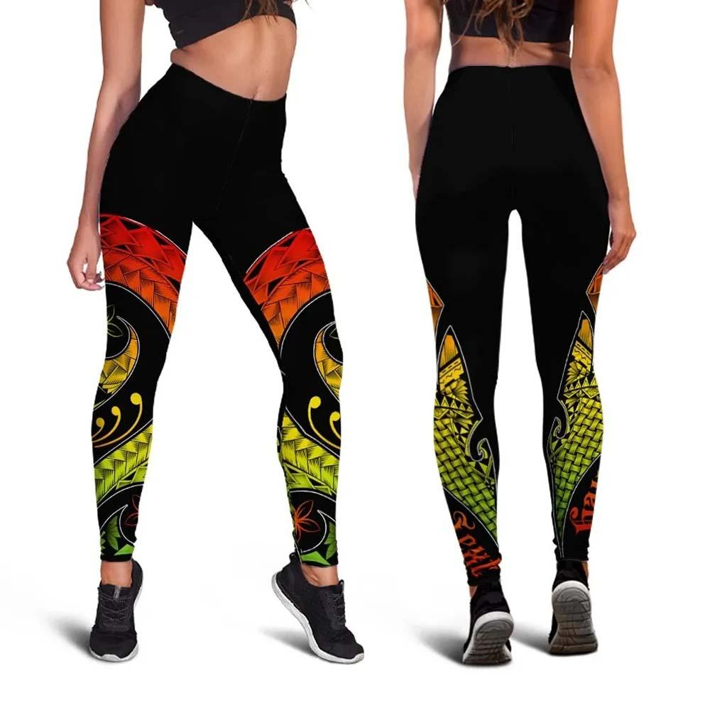 Hawaii Personalised Legging - Hawaii Polynesian Decorative Patterns