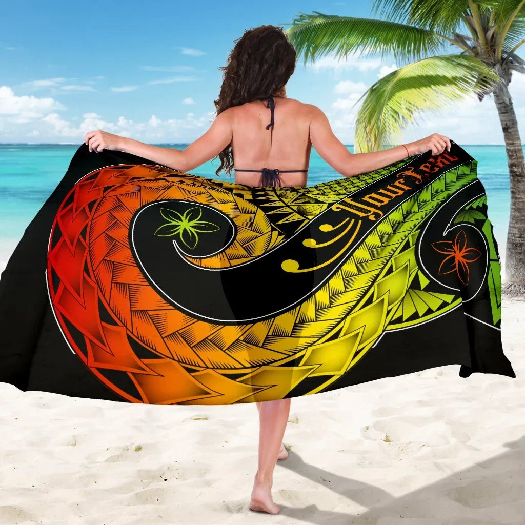 Hawaii Personalised Sarong - Hawaii Polynesian Decorative Patterns