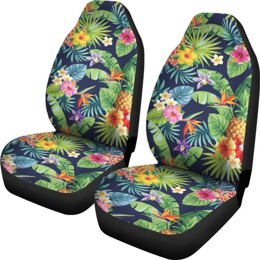 Hawaii Car Seat Covers - Tropical Flowers & Fruit - 04