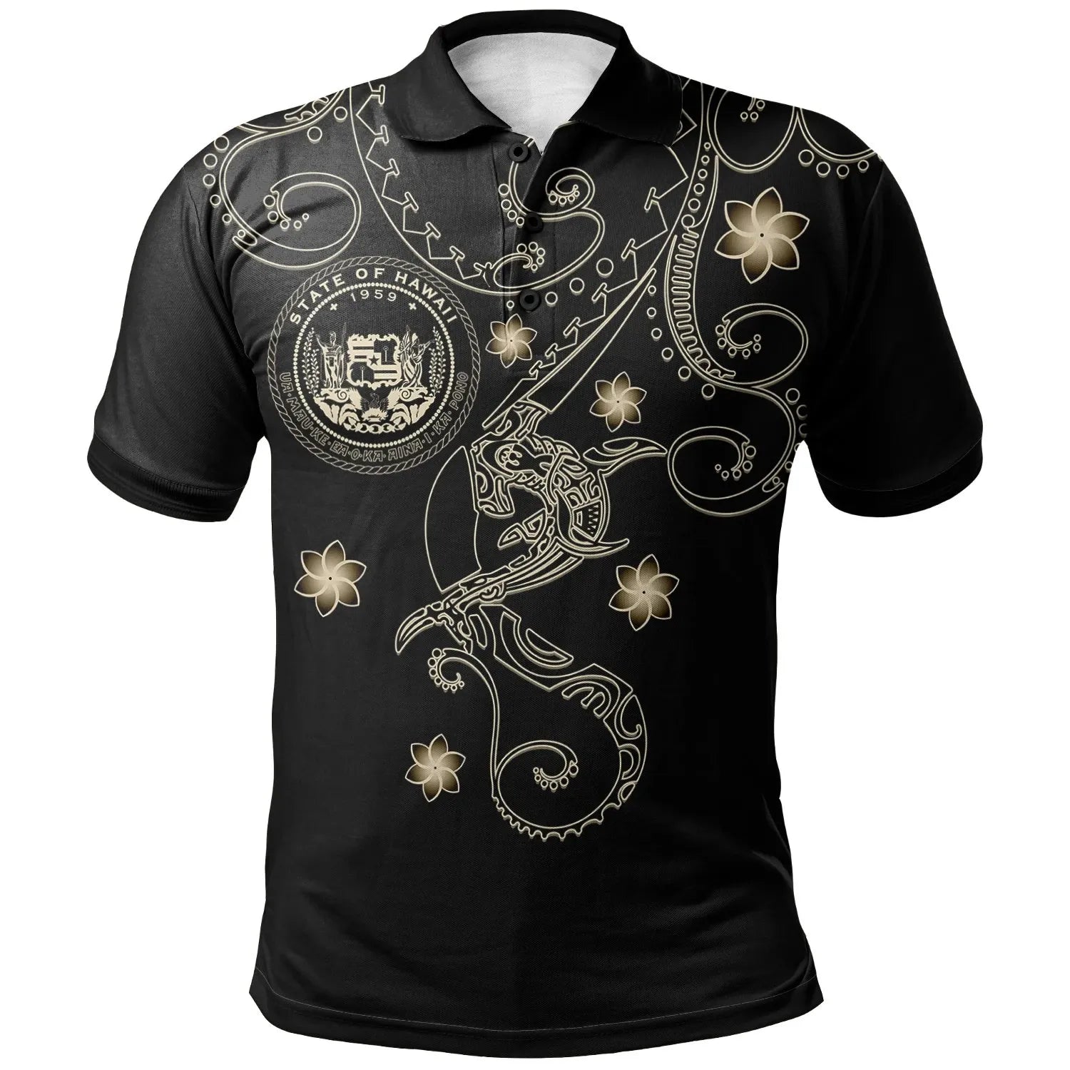 Hawaii Polo Shirt - Hawaii Sea Life