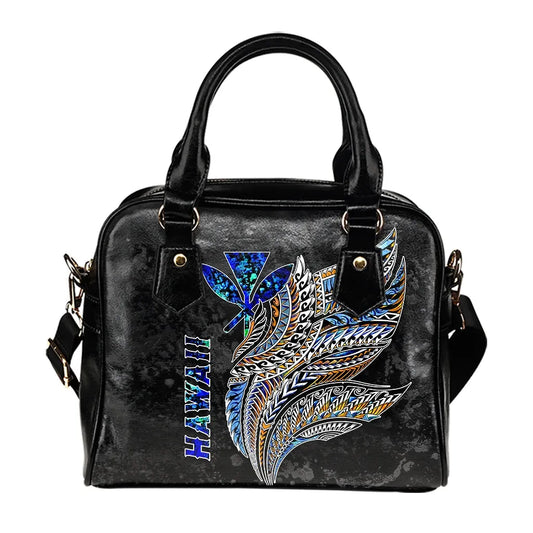 Hawaii Polynesian Shoulder Handbag - Polynesian Wings