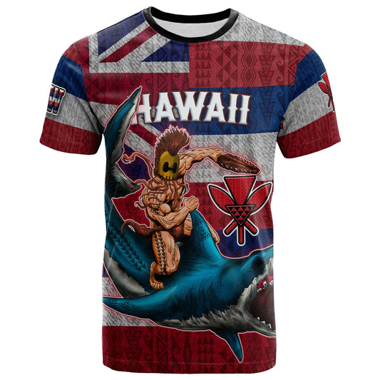 Hawaii Polynesian T-Shirt - Hawaiian Warrior