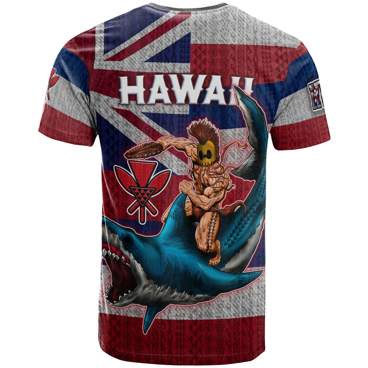 Hawaii Polynesian T-Shirt - Hawaiian Warrior