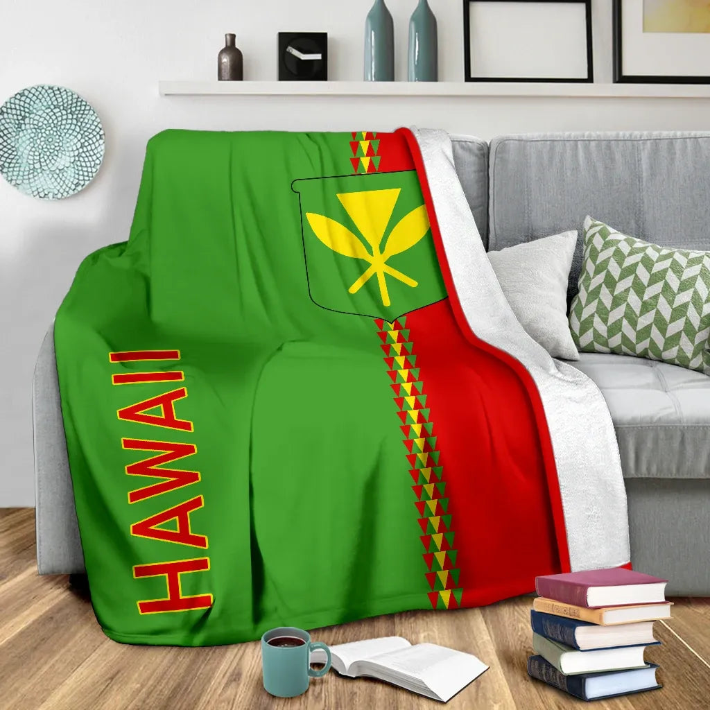 Hawaii Premium Blanket - Polynesian Straight Version