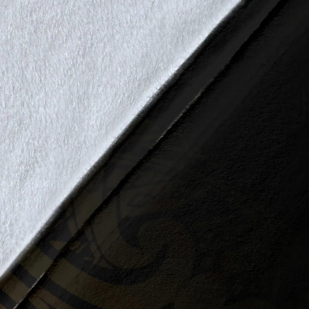Hawaii Premium Blanket - Turtle Gold Fog Style