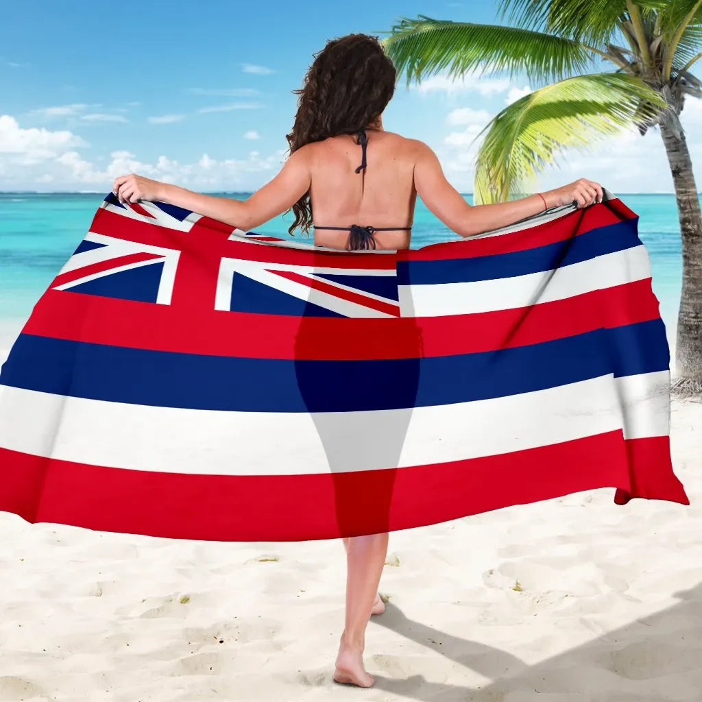 Hawaii Sarong - Hawaii Flag