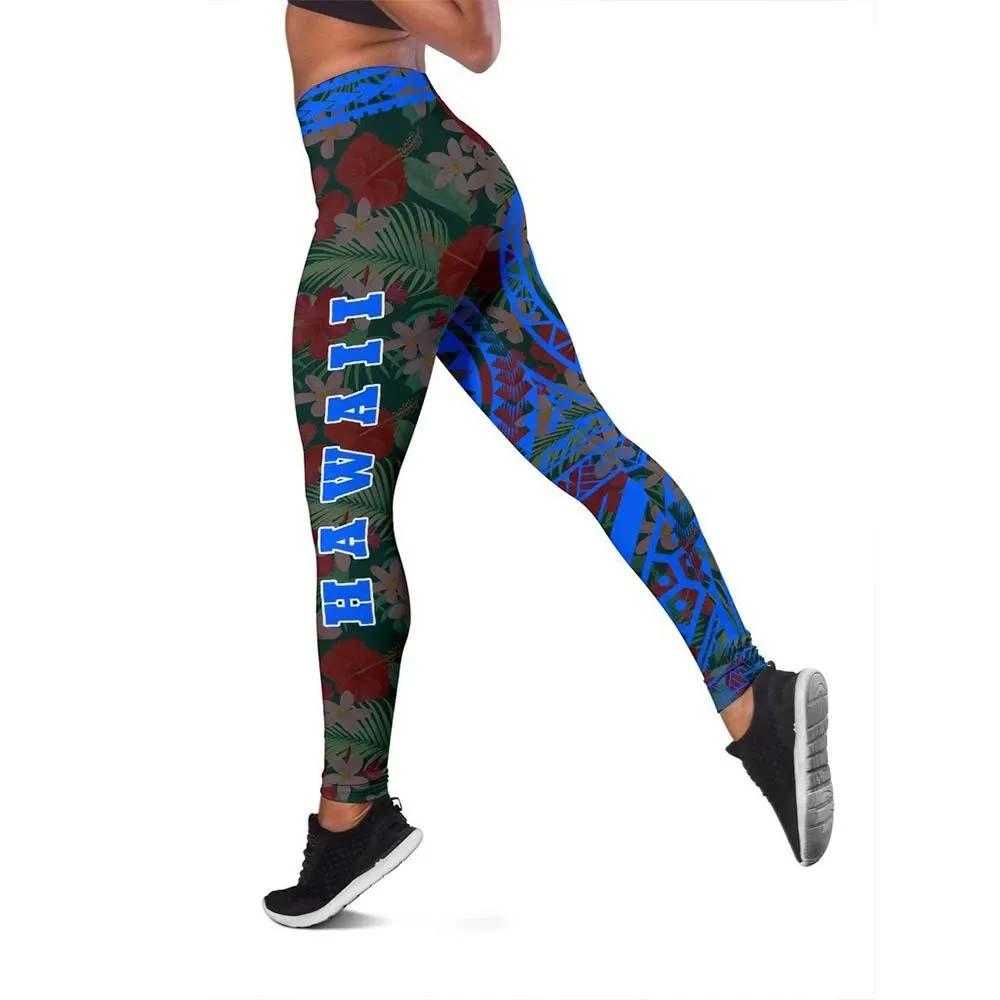 Hawaii Seal Legging (Blue)