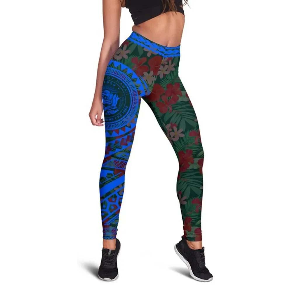 Hawaii Seal Legging (Blue)