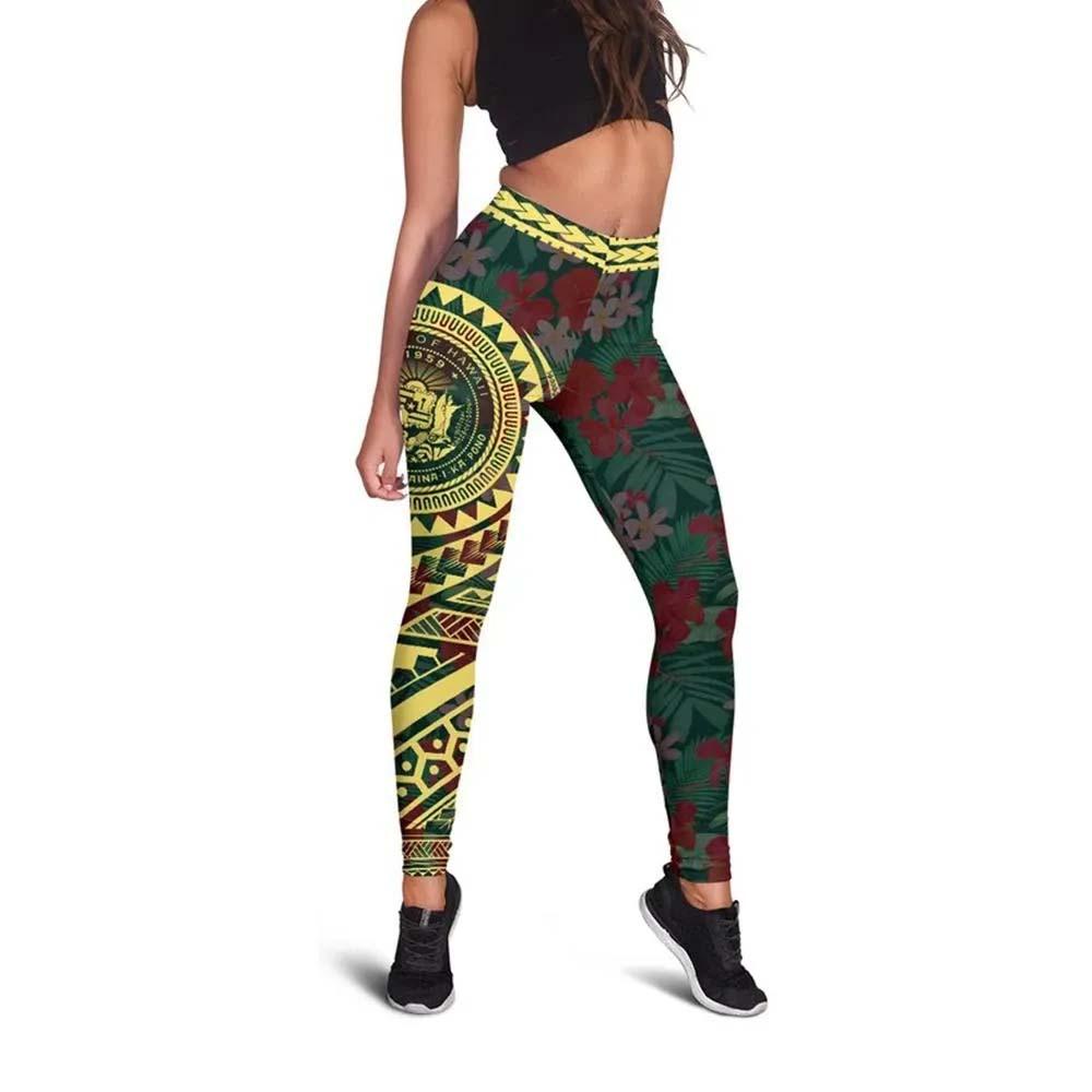 Hawaii Seal Legging (Gold)