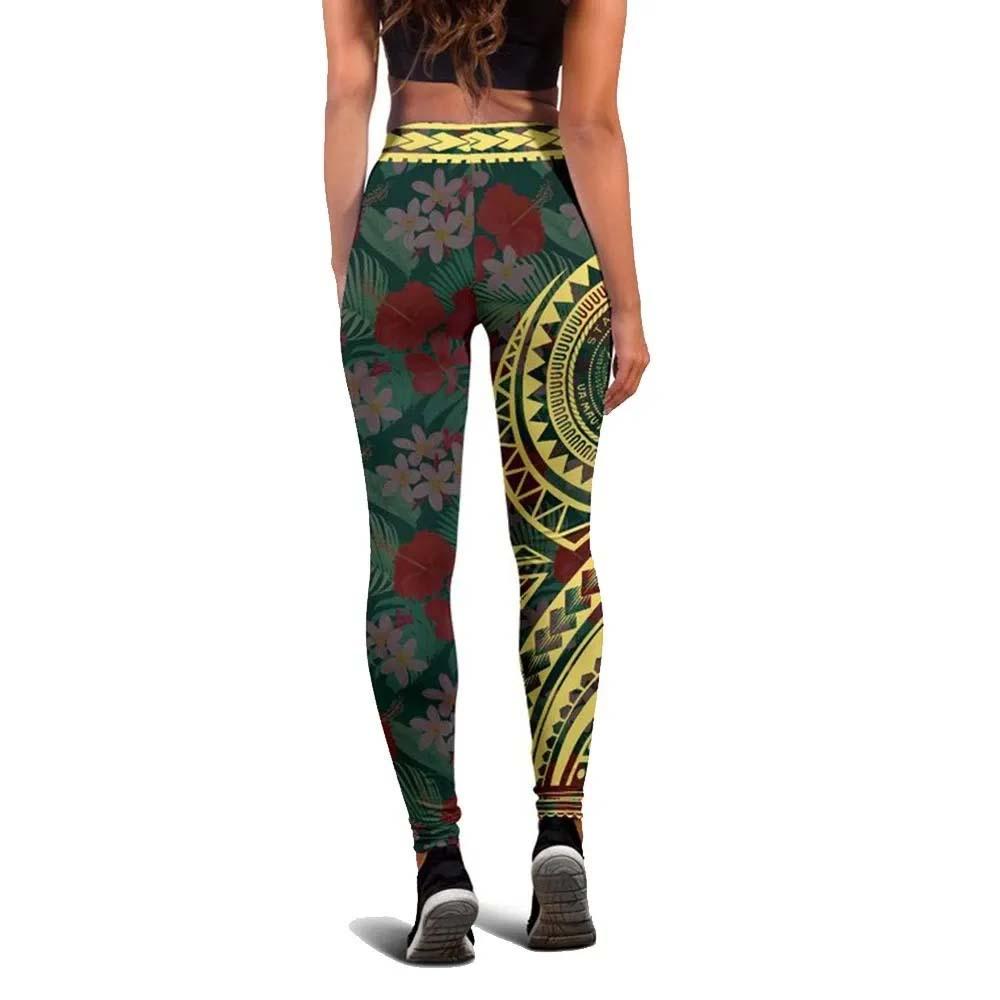 Hawaii Seal Legging (Gold)