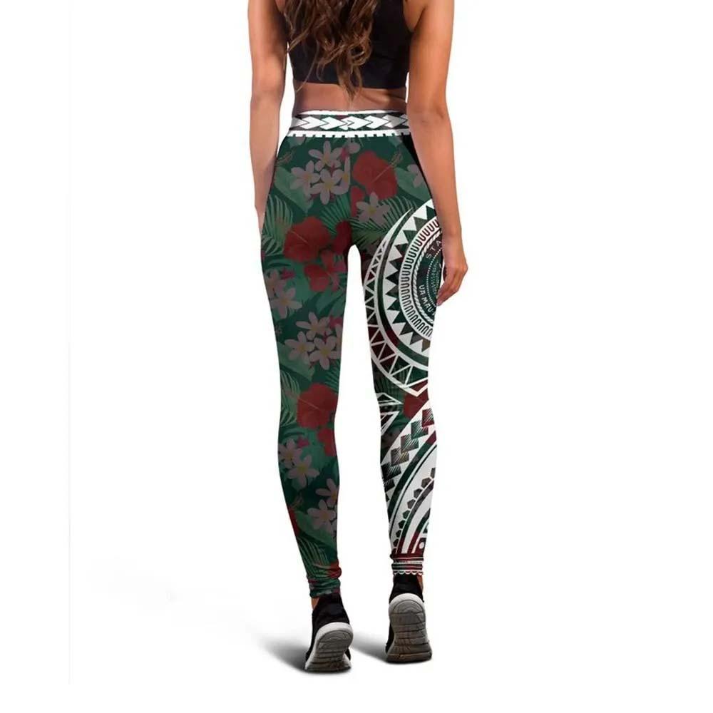 Hawaii Seal Legging (White)