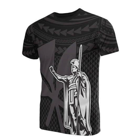 Hawaii T-Shirt - King Kamehameha Kanaka Maoli Black