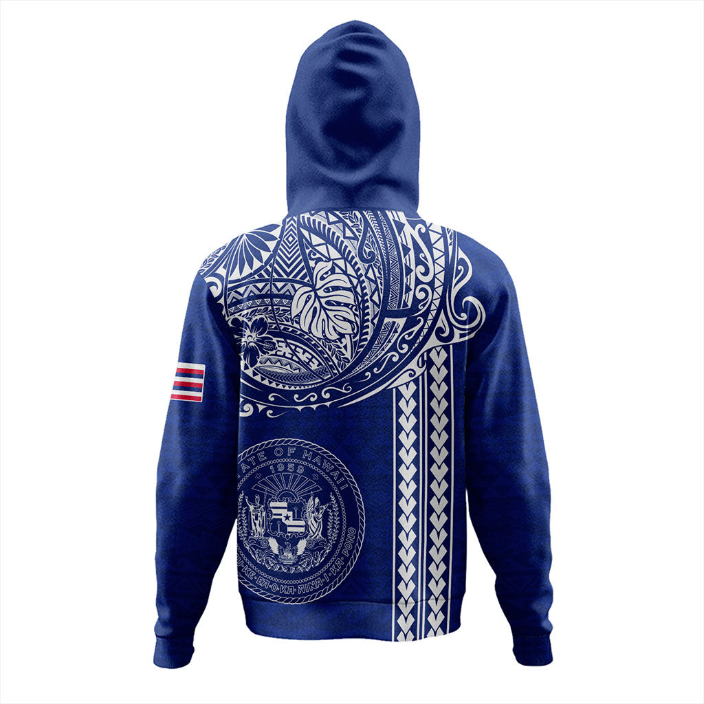 Hawaii Hoodie State of Hawaii Polynesian Tribal Classic Style