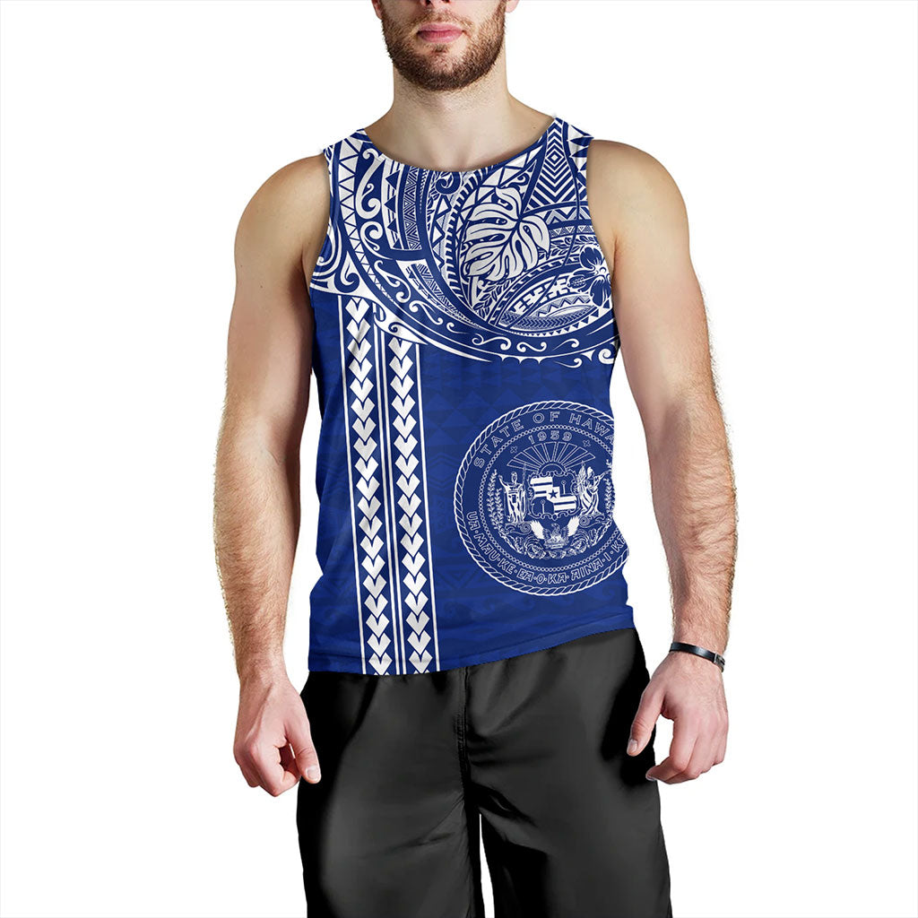 Hawaii Tank Top State of Hawaii Polynesian Tribal Classic Style