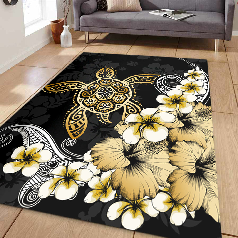 Hawaii Area Rug Hawaii Turtle Gold Tropical