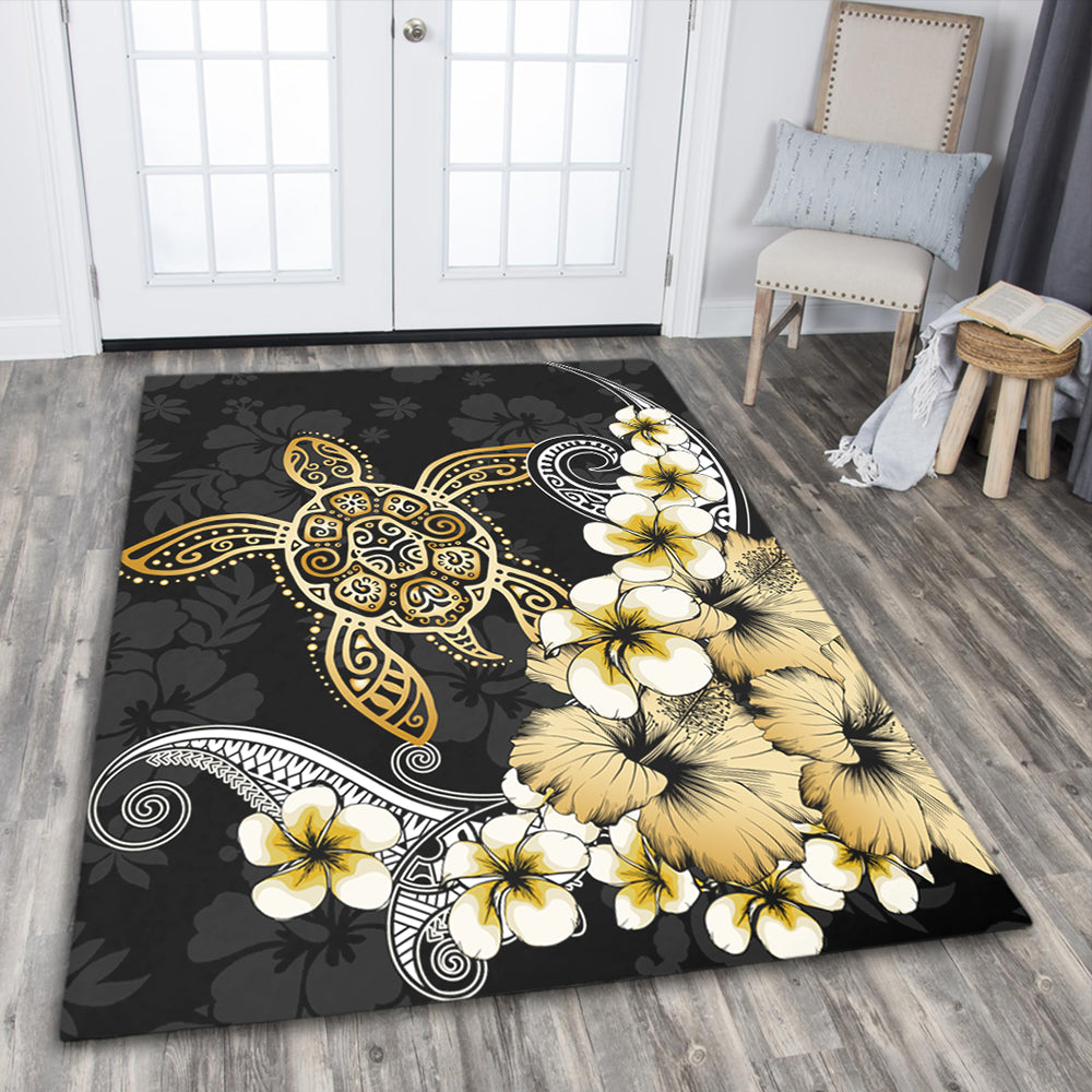Hawaii Area Rug Hawaii Turtle Gold Tropical