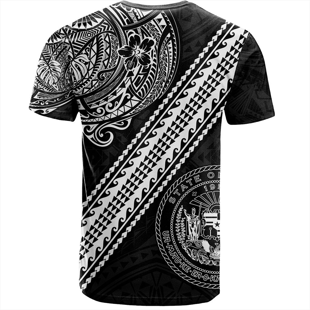 Hawaii T-Shirt Seal Tribal Polynesian Tattoos
