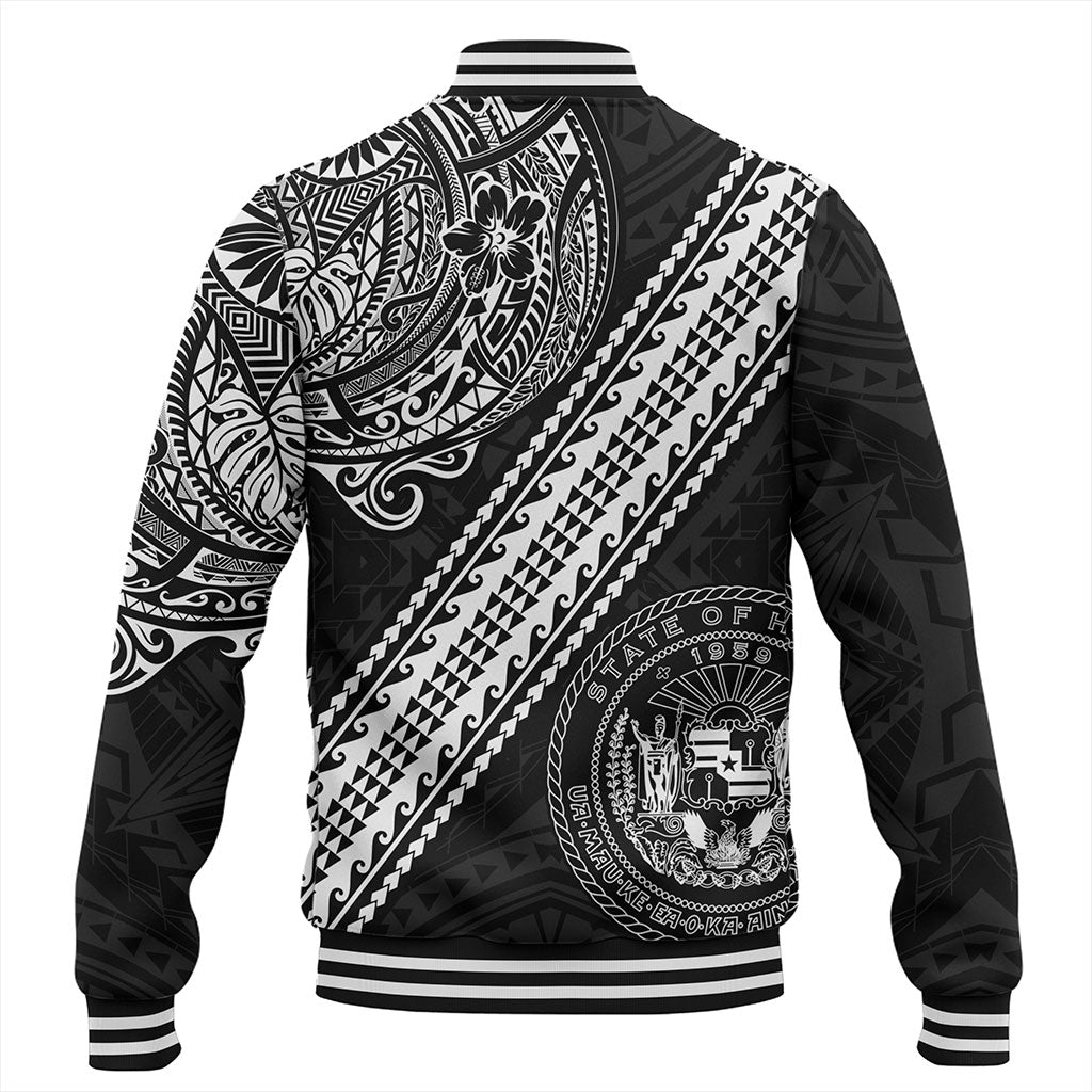 Hawaii Baseball Jacket Seal Tribal Polynesian Tattoos