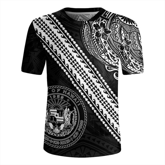 Hawaii Rugby Jersey Seal Tribal Polynesian Tattoos