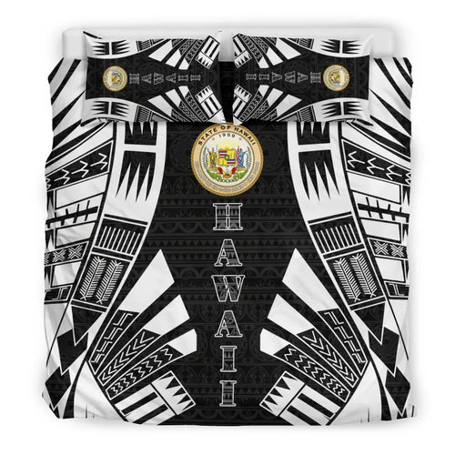 Hawaii Duvet Cover Set - Polynesian Tattoo