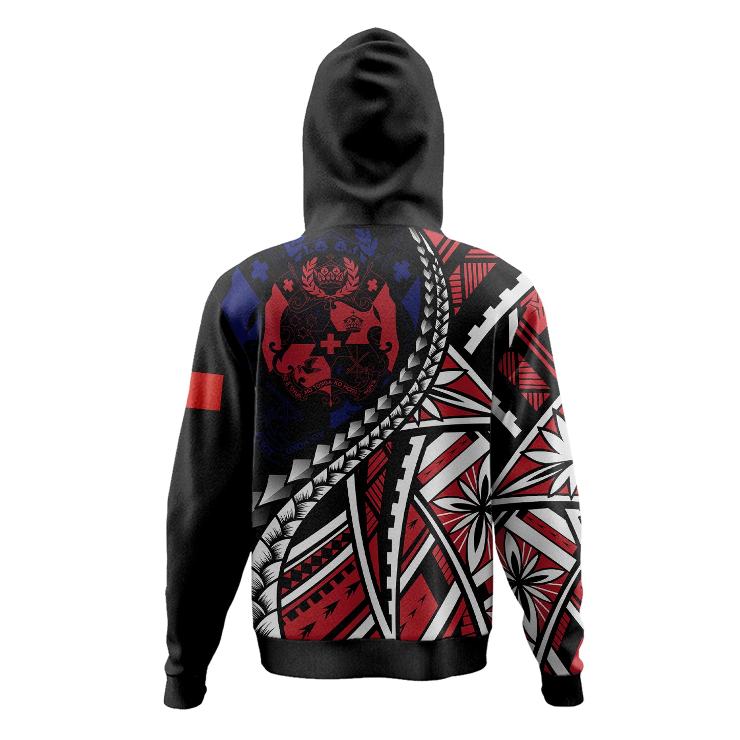 Tonga Hoodie - Tribals Flower Special Pattern