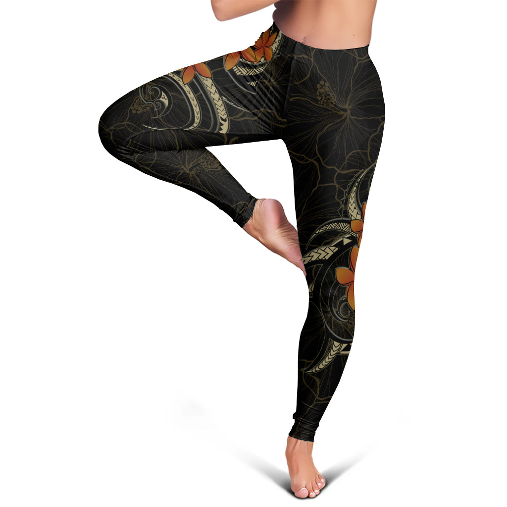 Hawaii Legging Hibiscus Plumeria