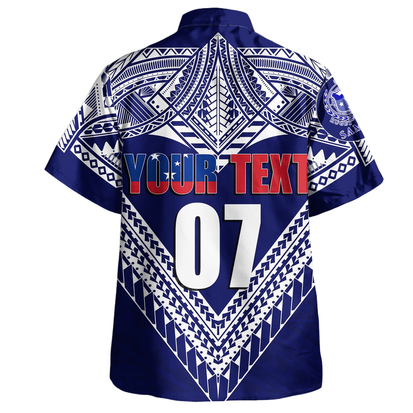 (Customize Personalize) Toa Samoa RLS Warriors Siva Tau Hawaiian Shirt