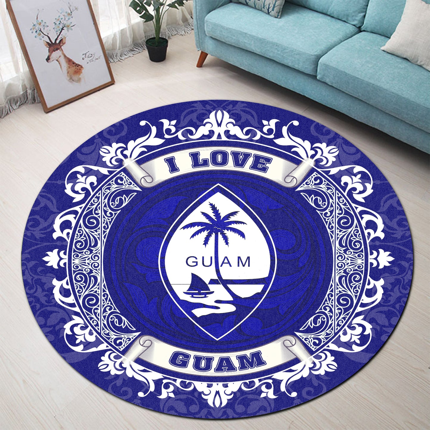 Guam Round Rugs Home Style