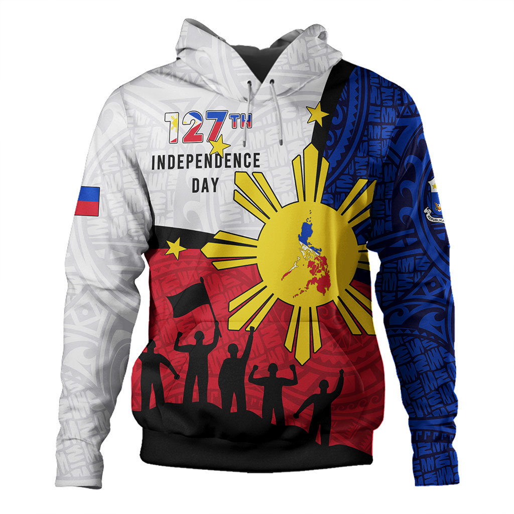 Philippines Filipinos Hoodie Independence Day Polynesian Style
