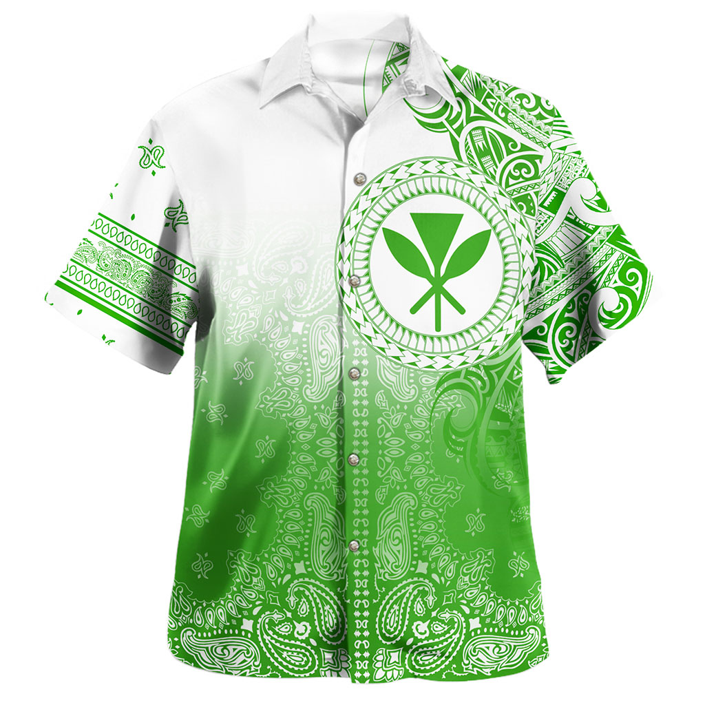 Hawaii Hawaiian Shirt Custom Kanaka Paisley Style