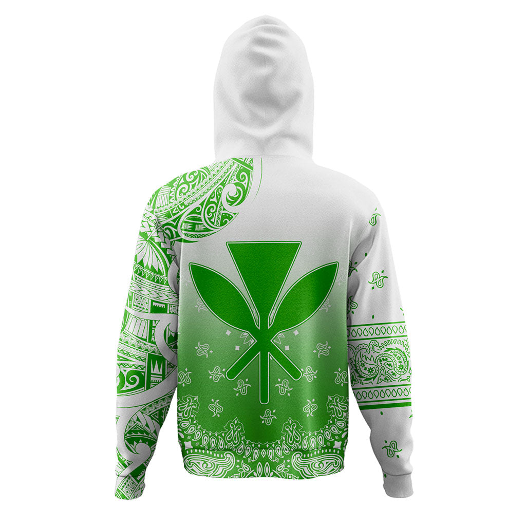 Hawaii Hoodie Custom Kanaka Paisley Style