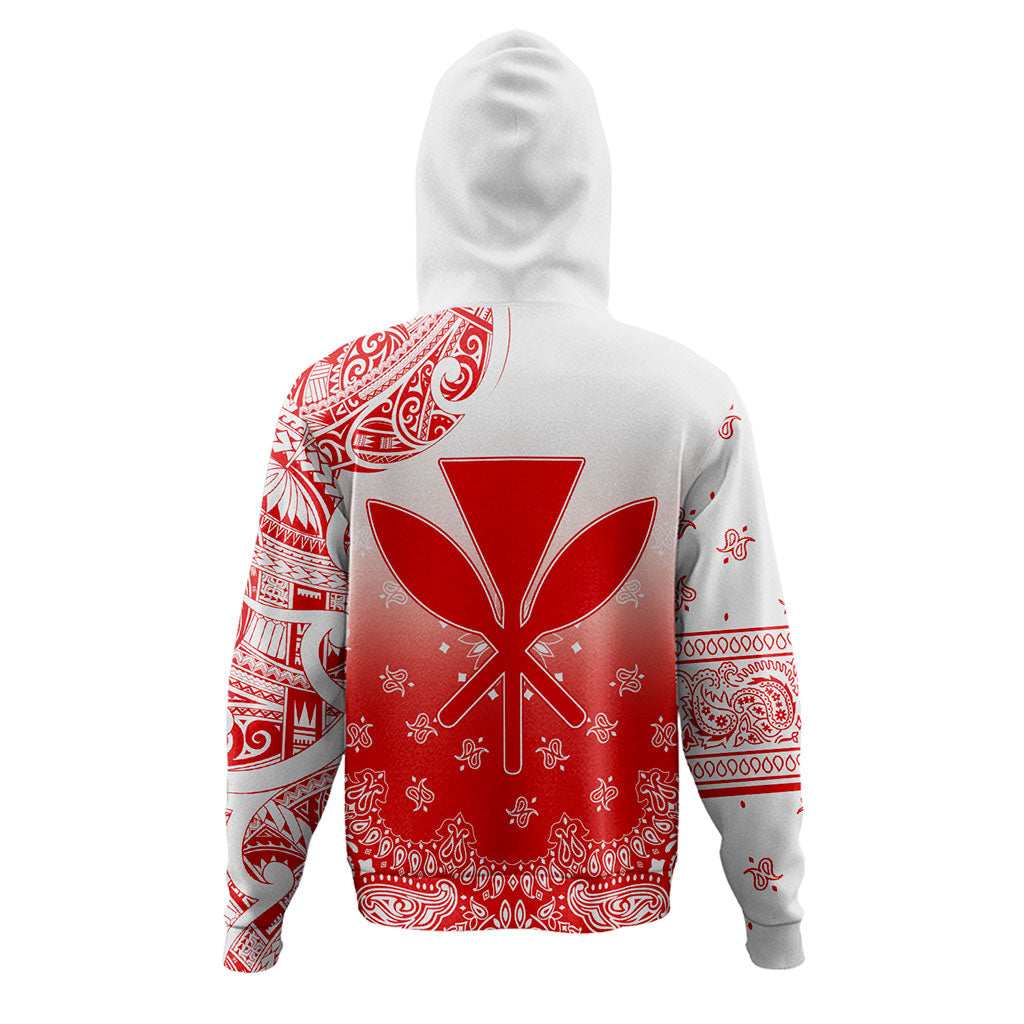 Hawaii Hoodie Custom Kanaka Paisley Style