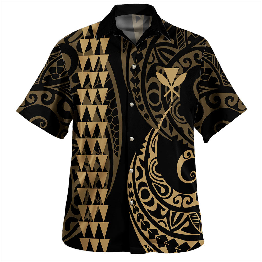 Hawaii Hawaiian Shirt Kanaka Kakau Style Ver.1
