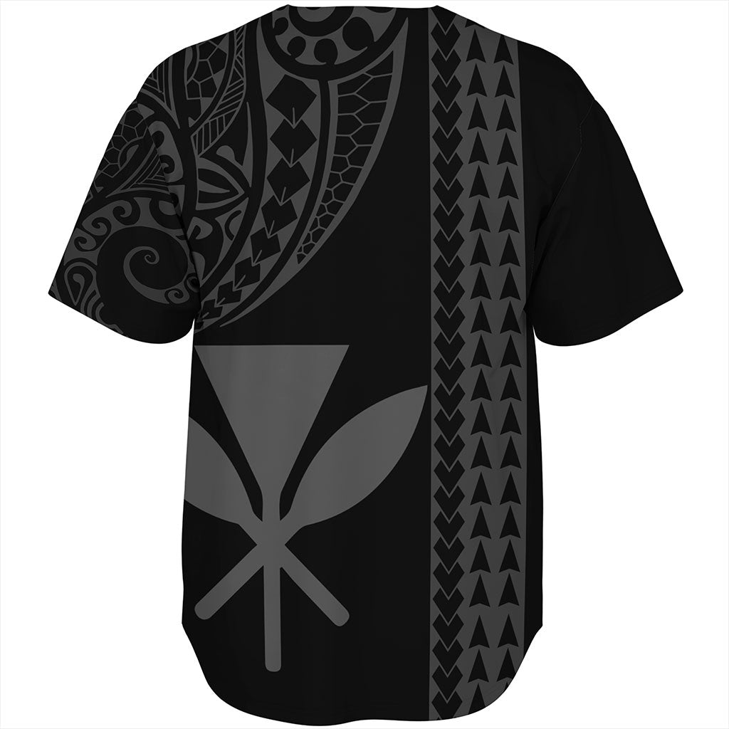 Hawaii Baseball Shirt Kanaka Maoli Polynesian Tribal Simple Style