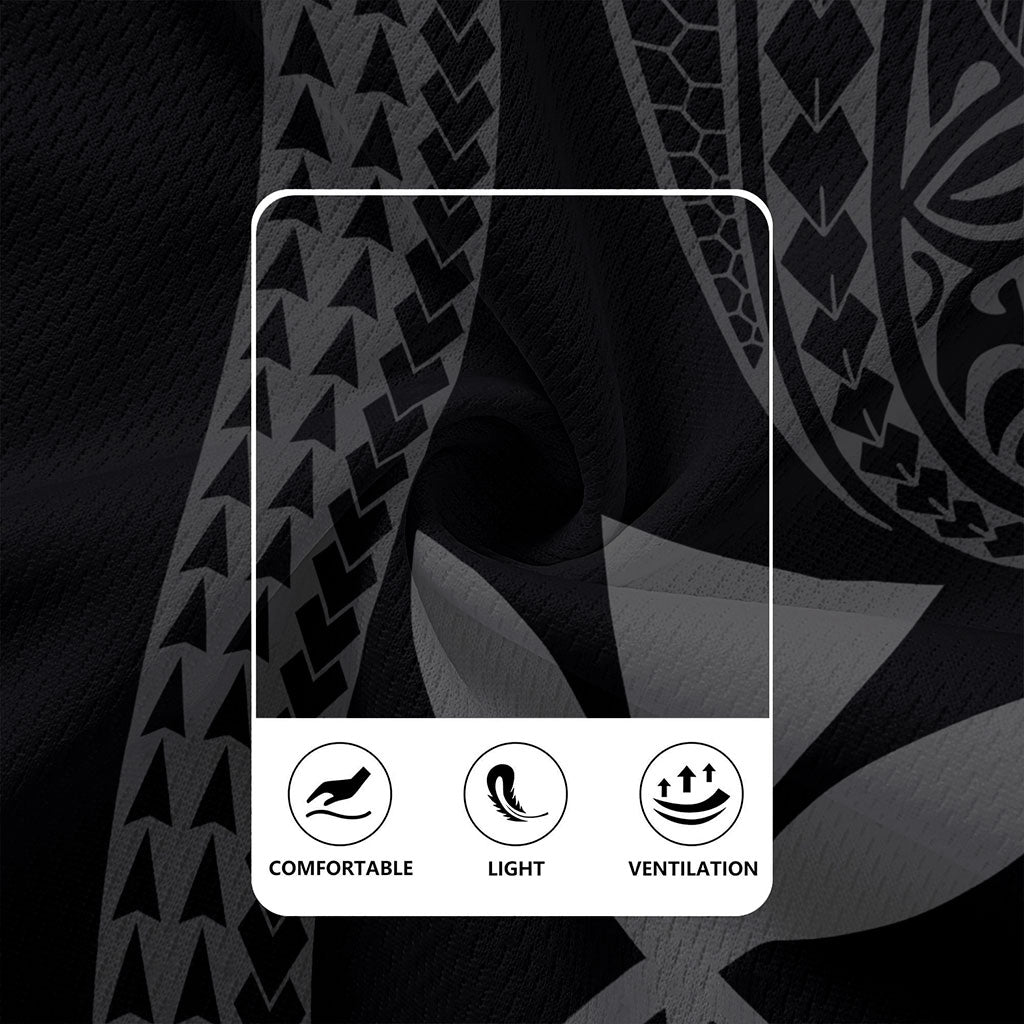 Hawaii Rugby Jersey Kanaka Maoli Polynesian Tribal Simple Style