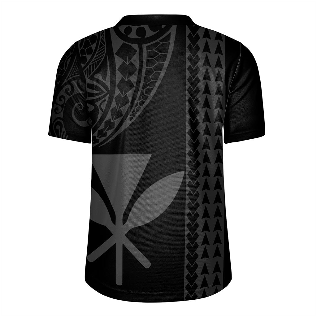 Hawaii Rugby Jersey Kanaka Maoli Polynesian Tribal Simple Style