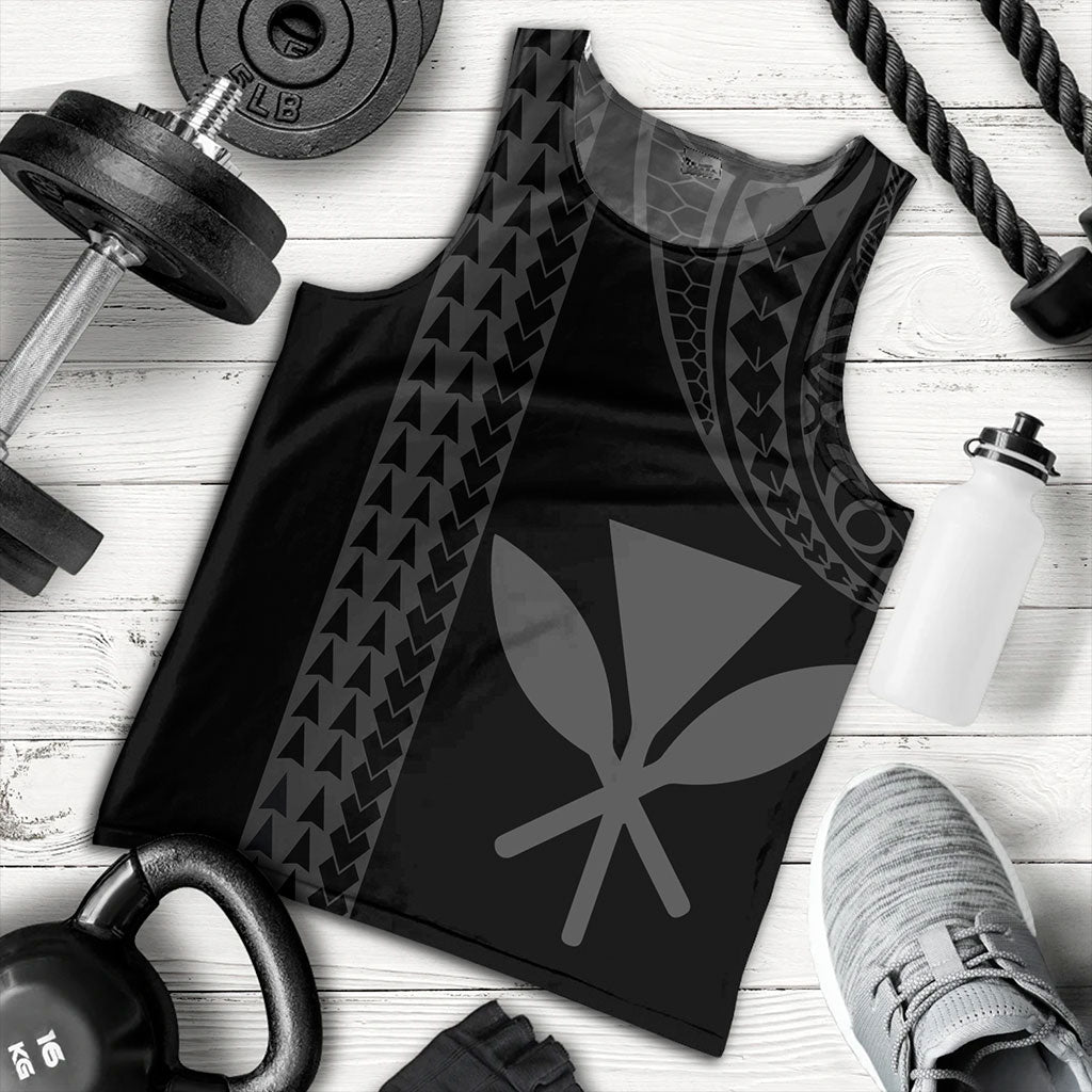 Hawaii Tank Top Kanaka Maoli Polynesian Tribal Simple Style