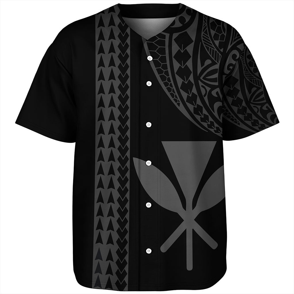 Hawaii Baseball Shirt Kanaka Maoli Polynesian Tribal Simple Style