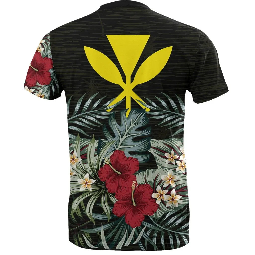Hawaiian T-Shirt - Kanaka Maoli Hibiscus