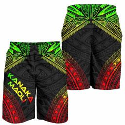 Marquesas Islands Men Shorts - Polynesian Chief Reggae Version