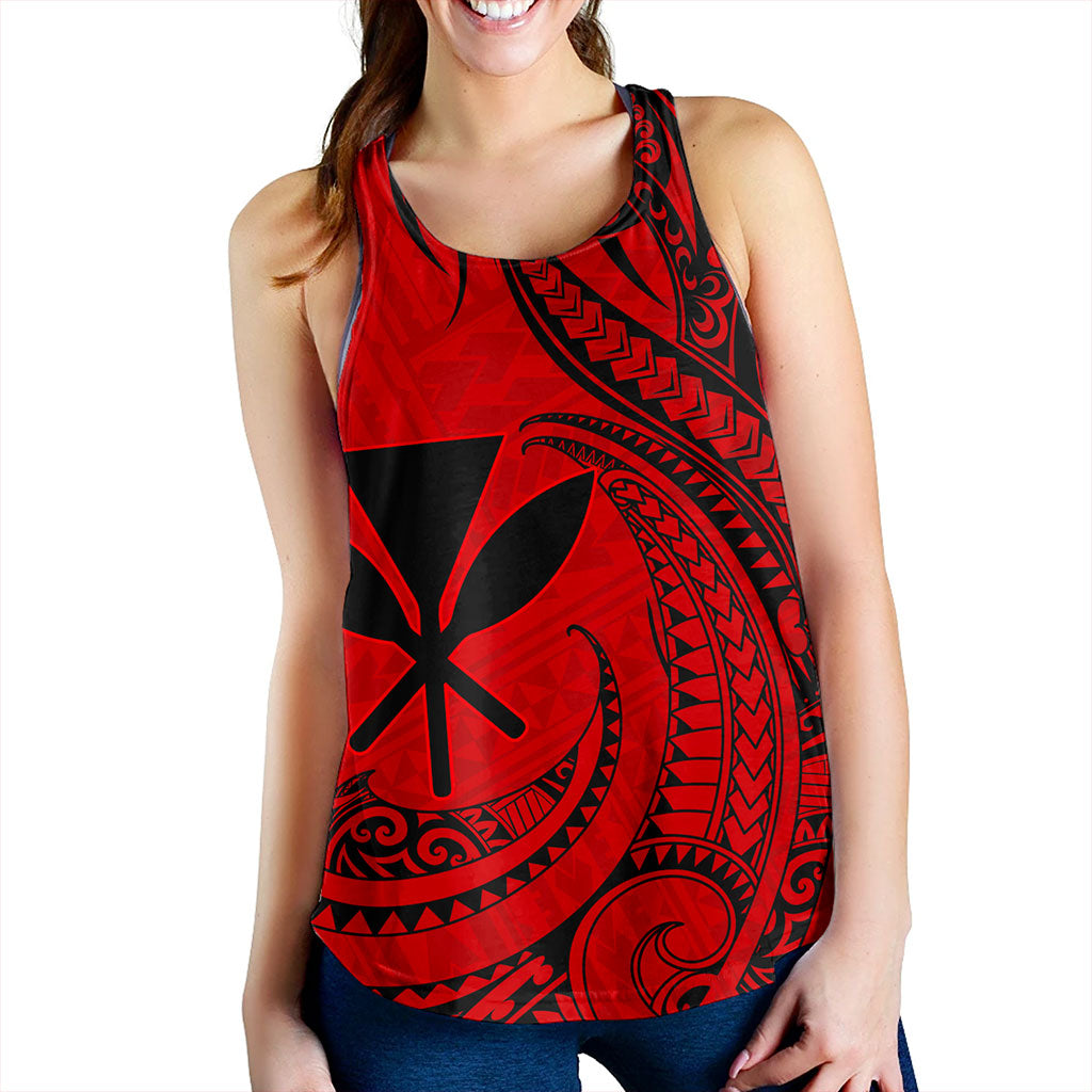 Hawaii Women Tank Kanaka Tribal Polynesian Island