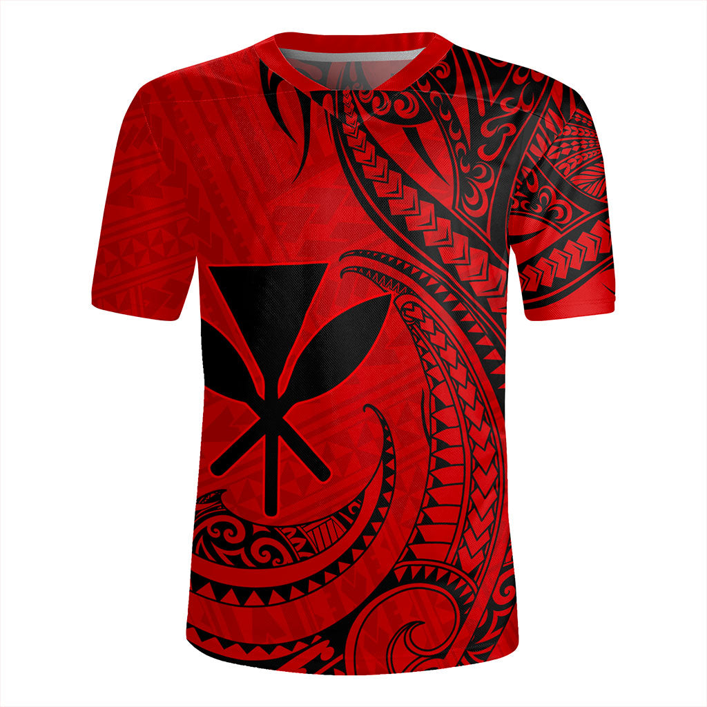 Hawaii Rugby Jersey Kanaka Tribal Polynesian Island