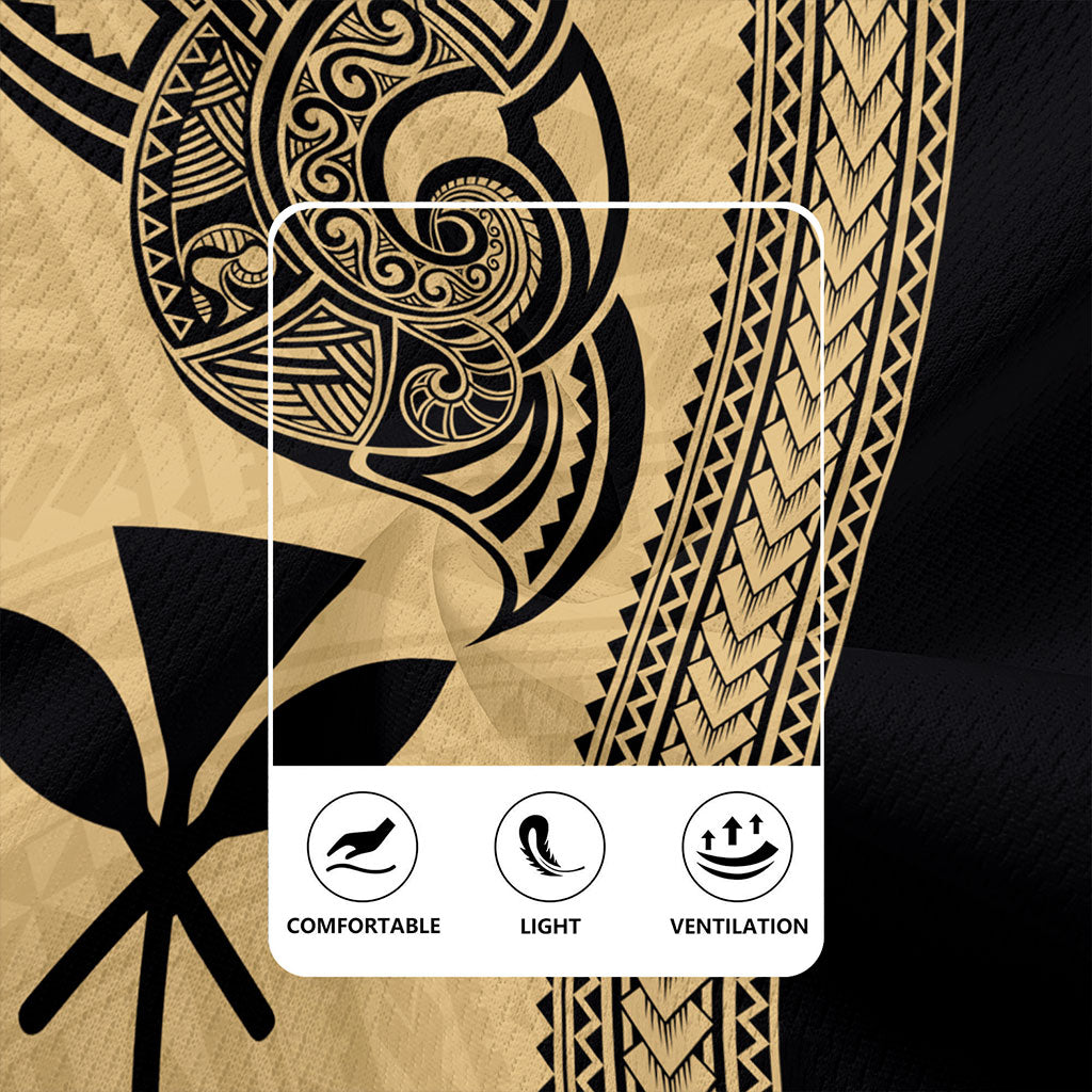 Hawaii Rugby Jersey Kanaka Polynesia Tribal Tattoo