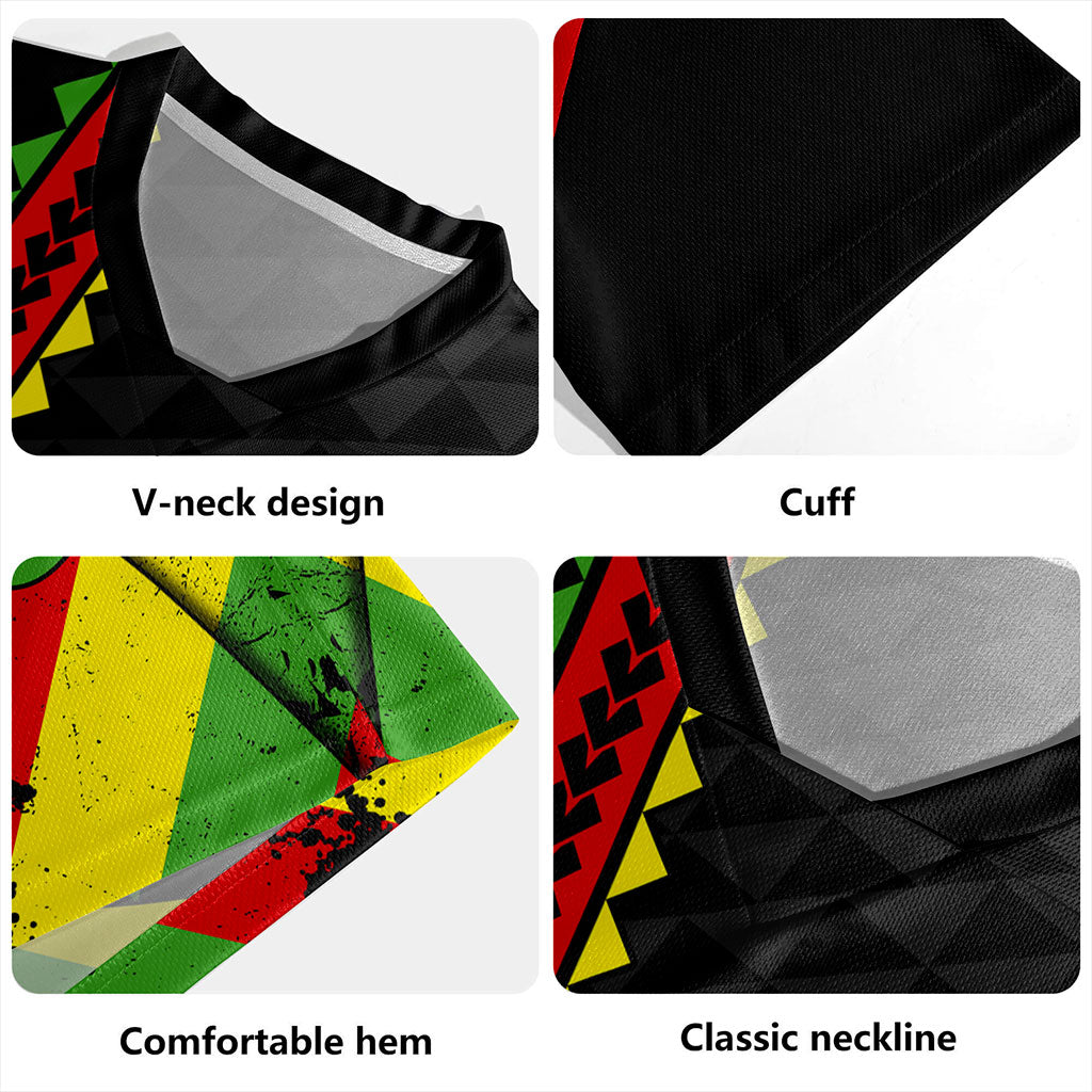 Hawaii Rugby Jersey Kanaka Tribal Flag Grunge Special