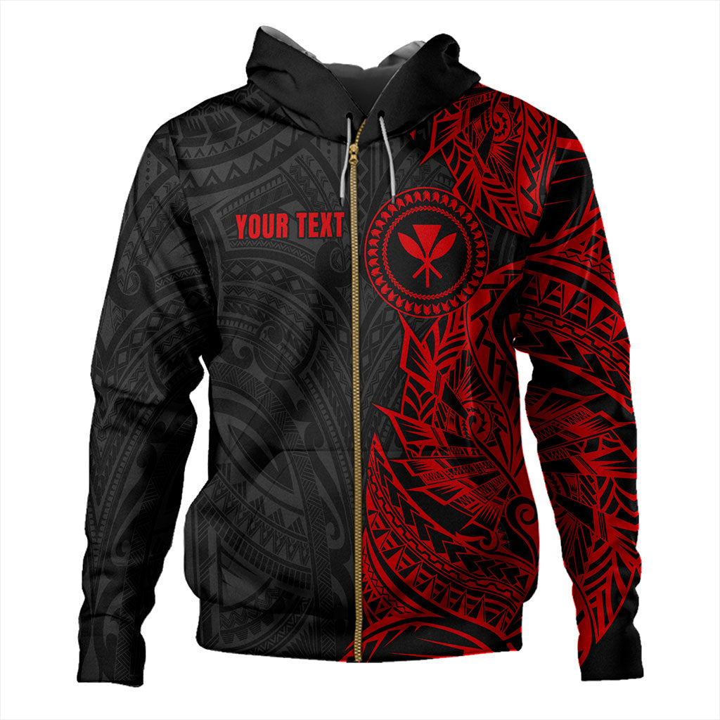 Hawaii Hoodie Custom Kanaka Tribal Tattoo