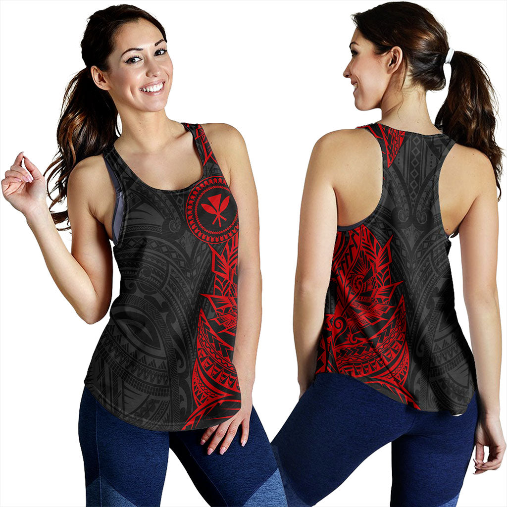 Hawaii Women Tank Custom Kanaka Tribal Tattoo