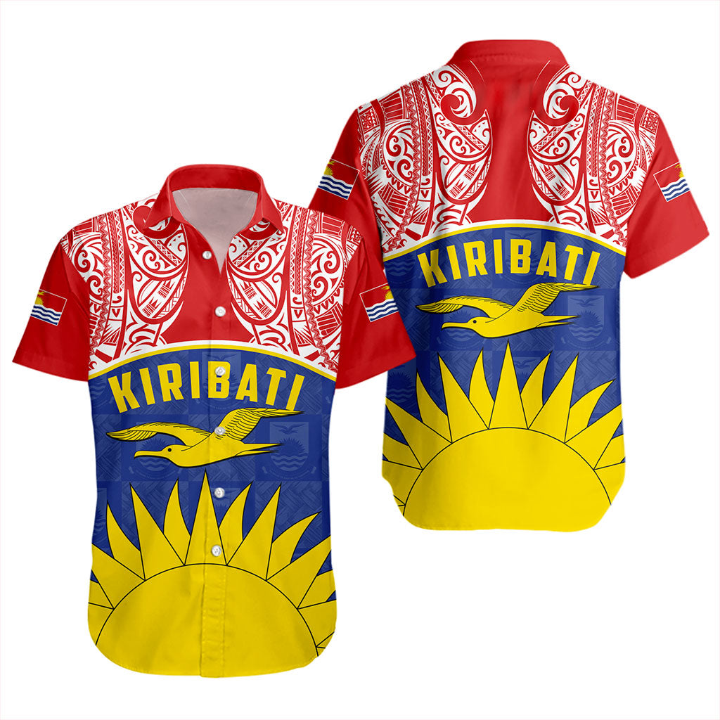 Kiribati Short Sleeve Shirt Demodern Style
