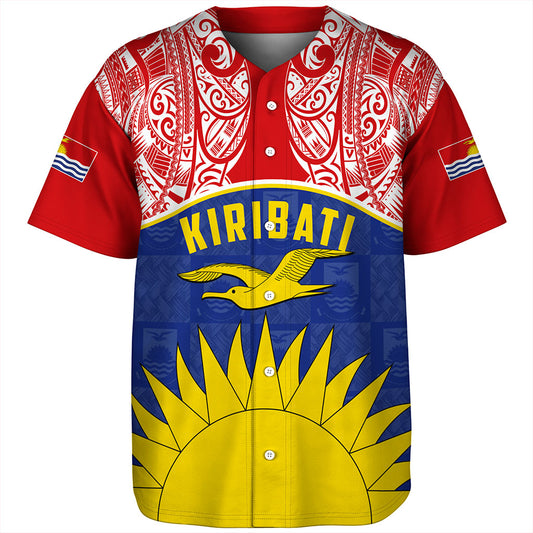 Kiribati Baseball Shirt Demodern Style