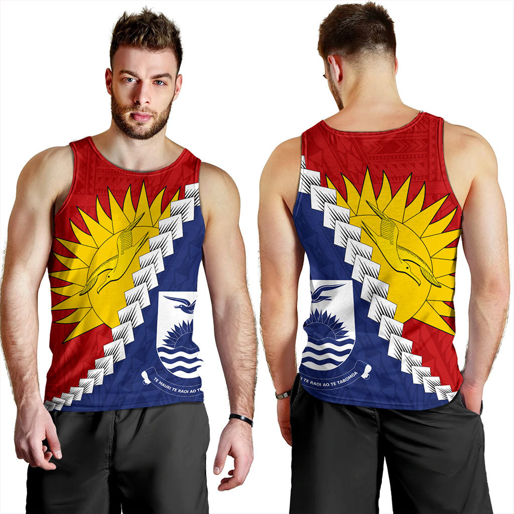 Kiribati Tank Top Micronesia With Flag