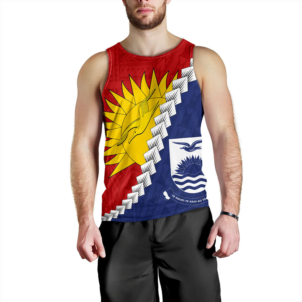 Kiribati Tank Top Micronesia With Flag